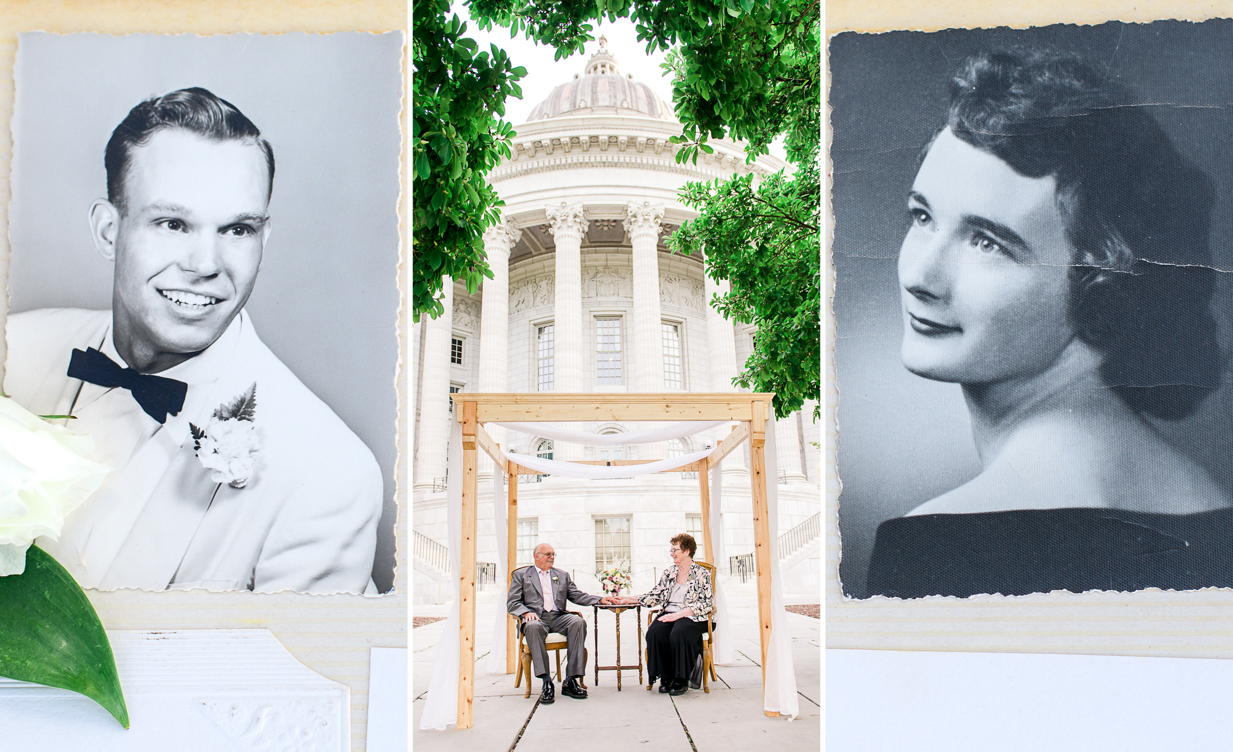 Old-engagement-photo-1956-Then-and-Now-60-Year-Anniversary