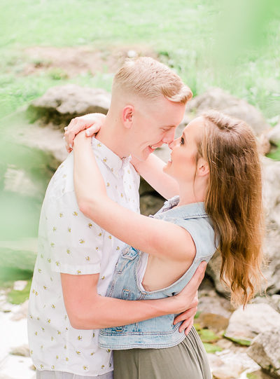 Michelle + Kyle | Downtown Columbia, Missouri Engagement Session