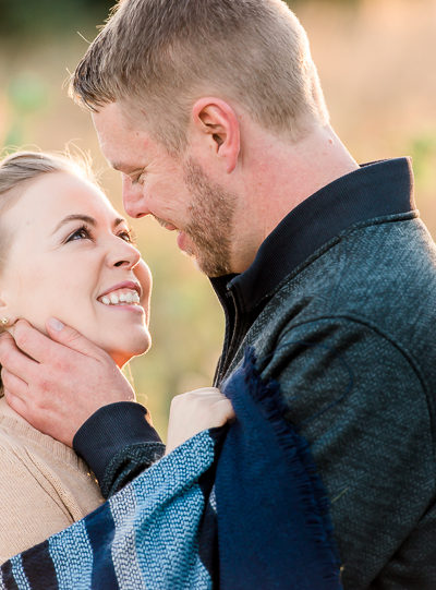 Cortney + Corey | Cantebury Hill Winery Engagement Session