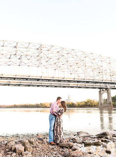 Brittney & Brandan | Noren River Access Engagement Session