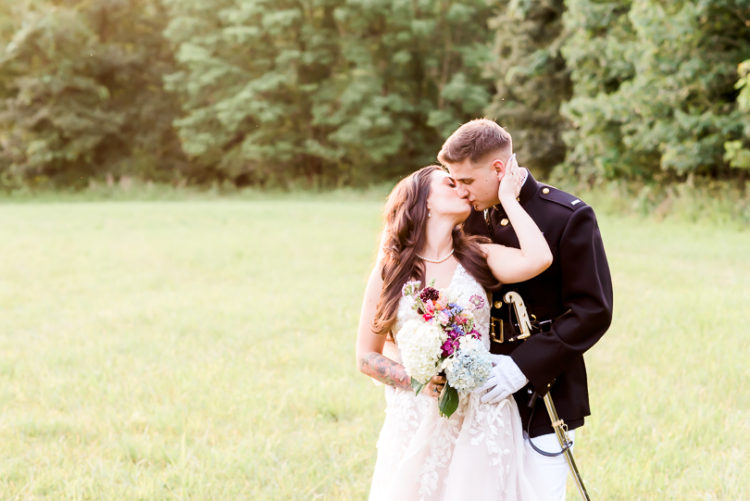 Mr. & Mrs. Sellers | Backyard Rocheport, Missouri Wedding
