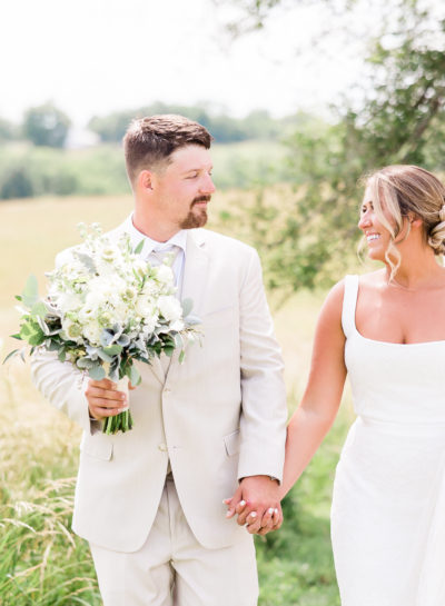 Mr. & Mrs. Johnson | The Daisy Farm | Jefferson City, Missouri Wedding