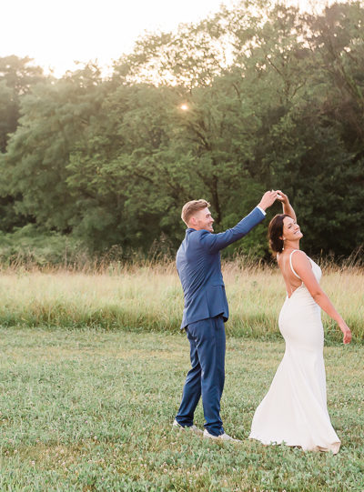 Mr. & Mrs. Hansen | White Iron Ridge Wedding | Smithville, Missouri