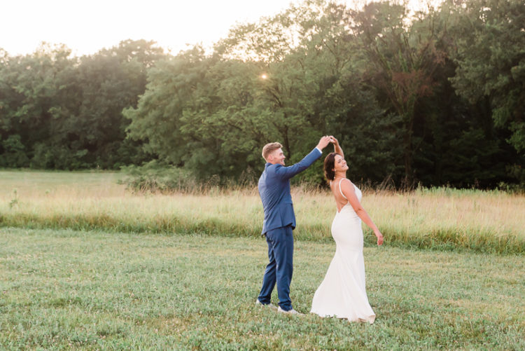 Mr. & Mrs. Hansen | White Iron Ridge Wedding | Smithville, Missouri