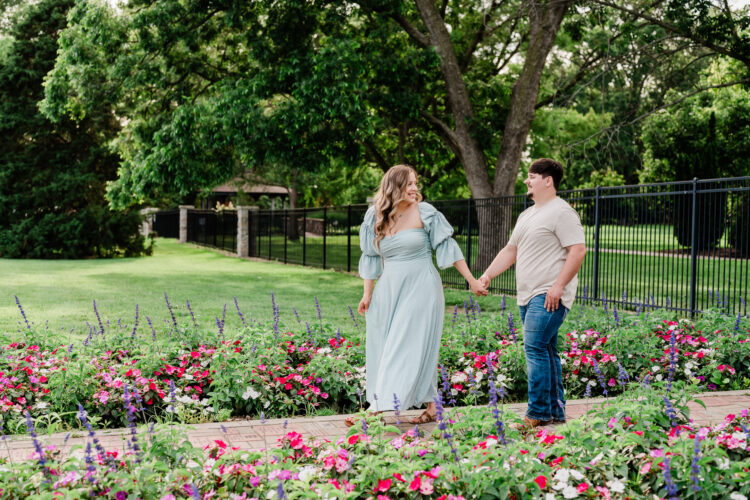 Kennedy + Logan | Shelter Gardens Columbia, Missouri Engagement Session