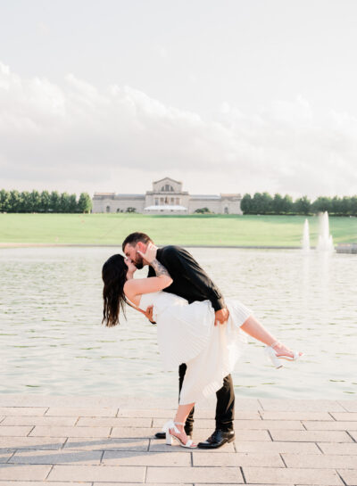 Lyndsie + Cordale | Forest Park, St. Louis Engagement Session