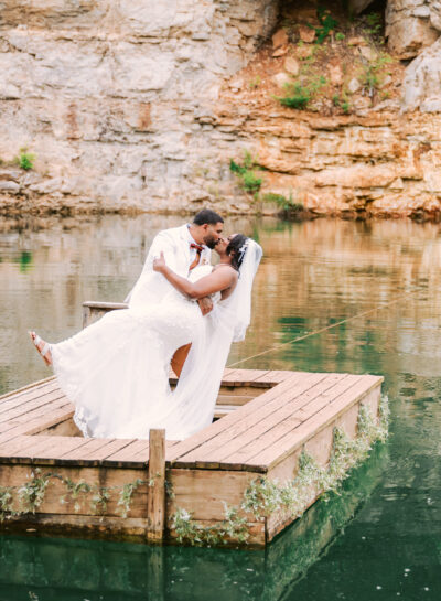 Mr. & Mrs. Lopez | Wildcliff Weddings and Events | Blackwater, Missouri