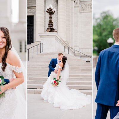 Mr. & Mrs. Hasenbeck | The Daisy Farm | Jefferson City, Missouri Wedding