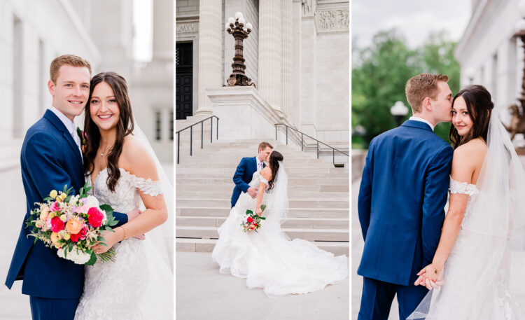 Mr. & Mrs. Hasenbeck | The Daisy Farm | Jefferson City, Missouri Wedding