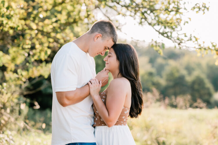 Mya + John | Argyle, Missouri Farm Engagement Session